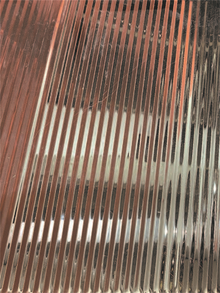 Corrugated Stainless Steel Sheet